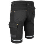 Arbeitsjeans Stretch-Shorts JEANS STRETCH BLACK