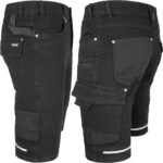 Arbeitsjeans Stretch-Shorts JEANS STRETCH BLACK