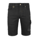 Arbeitsjeans Stretch-Shorts JEANS STRETCH BLACK