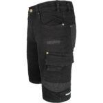 Arbeitsjeans Stretch-Shorts JEANS STRETCH BLACK