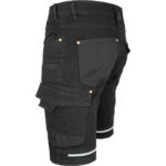 Arbeitsjeans Stretch-Shorts JEANS STRETCH BLACK