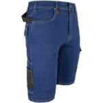 Work denim stretch shorts JEANS STRETCH BLUE
