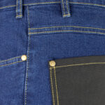 Work denim stretch shorts JEANS STRETCH BLUE