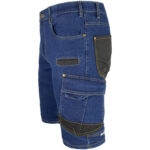 Work denim stretch shorts JEANS STRETCH BLUE