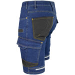 Work denim stretch shorts JEANS STRETCH BLUE