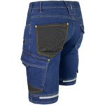 Work denim stretch shorts JEANS STRETCH BLUE