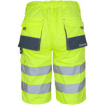 Reflektierende Shorts PROFI HIVIS NAVY