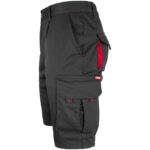 Damen-Overall-Shorts mit Elastan FRAULAND BLACK