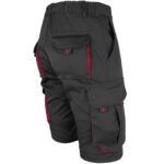 Damen-Overall-Shorts mit Elastan FRAULAND BLACK