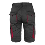 Damen-Overall-Shorts mit Elastan FRAULAND BLACK