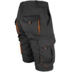 Damen-Overall-Shorts mit Elastan FRAULAND BLACK