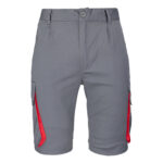 Damen-Overall-Shorts mit Elastan FRAULAND GREY