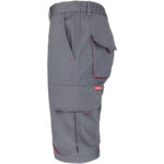 Damen-Overall-Shorts mit Elastan FRAULAND GREY