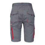 Damen-Overall-Shorts mit Elastan FRAULAND GREY