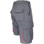 Damen-Overall-Shorts mit Elastan FRAULAND GREY