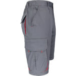 Damen-Overall-Shorts mit Elastan FRAULAND GREY