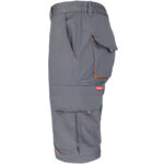 Damen-Overall-Shorts mit Elastan FRAULAND GREY