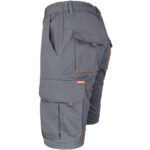 Damen-Overall-Shorts mit Elastan FRAULAND GREY