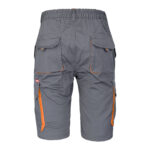 Damen-Overall-Shorts mit Elastan FRAULAND GREY