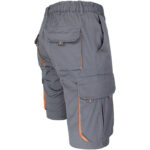 Damen-Overall-Shorts mit Elastan FRAULAND GREY