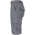 Damen-Overall Shorts mit Elastan FRAULAND GRAU GELB