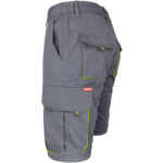 Damen-Overall Shorts mit Elastan FRAULAND GRAU GELB