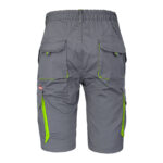 Damen-Overall Shorts mit Elastan FRAULAND GRAU GELB