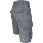 Damen-Overall Shorts mit Elastan FRAULAND GRAU GELB