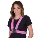 Reflektierende Warnstreben STRAPE PINK