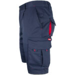 Montage-Shorts mit Elastan MANNLAND NAVY