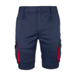 Montage-Shorts mit Elastan MANNLAND NAVY