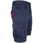 Montage-Shorts mit Elastan MANNLAND NAVY