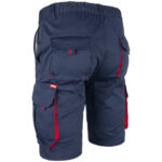 Montage-Shorts mit Elastan MANNLAND NAVY