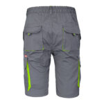 Montage-Shorts mit Elastan MANNLAND GRAU GELB