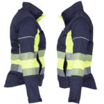 Elastische Damen-Arbeitsjacke FRAULAND HIVIS NAVY