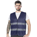 Blaue reflektierende Weste ALEXIS NAVY