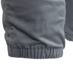 Arbeitshose mit Elastan MANJOG GRAU ROT