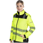 Reflektierende Damen-Arbeitsjacke mit Kapuze VOLT HIVIS
