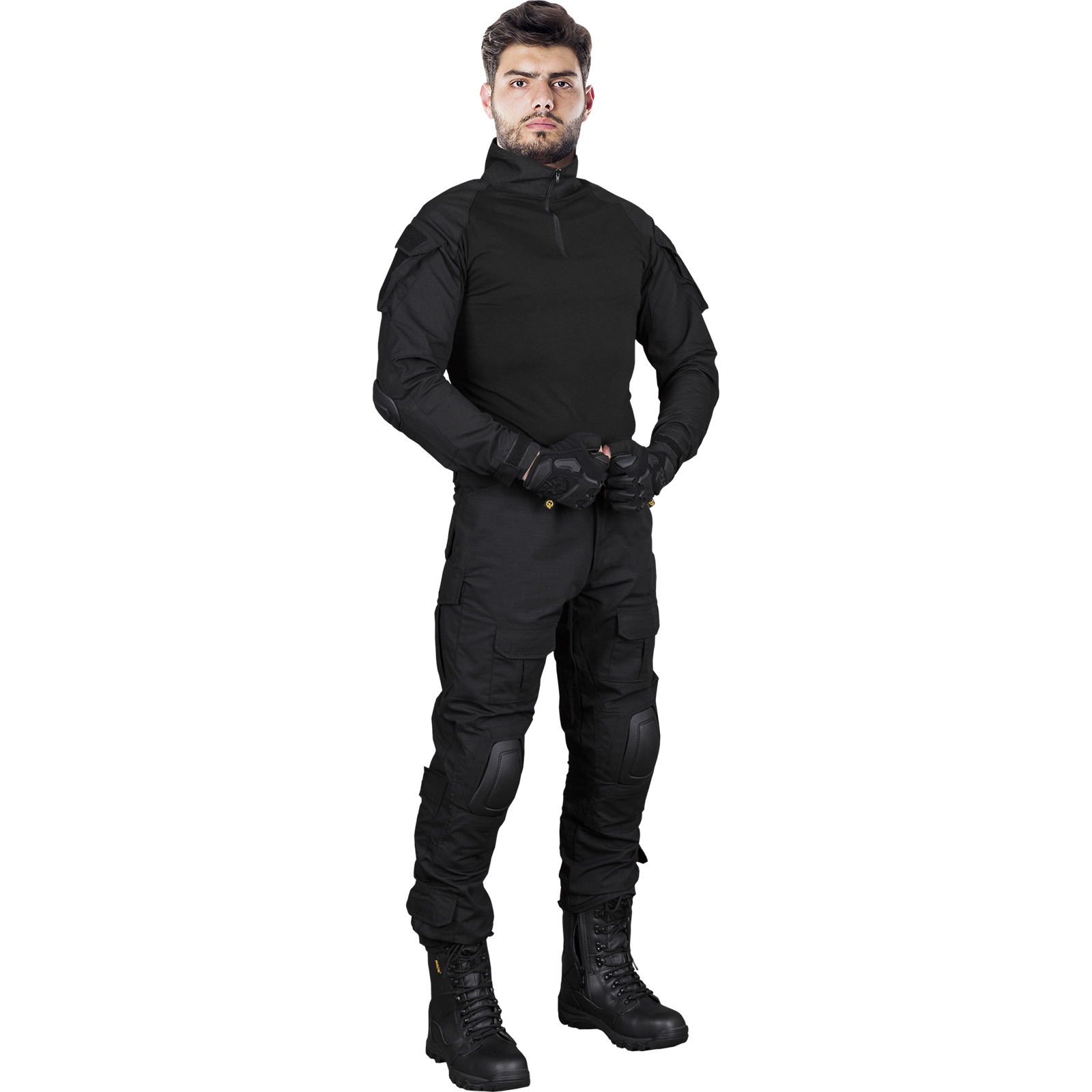 Tactical Guard PROTECT BLACK taktische Hose mit Bluse Tactical Guard PROTECT BLACK taktische Hose mit Bluse