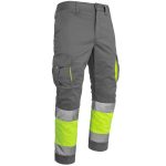 Reflektierende Hose mit Elastan MANNLAND HIVIS GREY