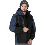 Winterarbeitsjacke mit Kapuze HOLM NAVY