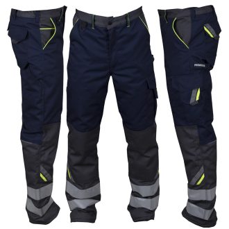 Winterarbeitshose bis zur Taille PRO NAVY REFLEX