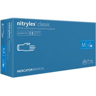 Nitril-Diagnose-Handschuhe 100 Stück MERCATOR Nitrylex® BASIC ungepudert