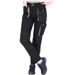 Damen-Taillen-Arbeitshose FIO DARK GREY