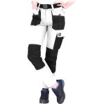 Damen-Taillen-Arbeitshose FIO WHITE