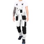 Arbeitshose mit Latz FOXI WHITE