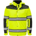 Reflektierende Winterjacke 2V1 MILE YELLOW