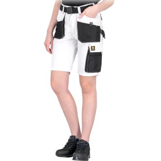 Damen Arbeitsshorts FOXI WHITE