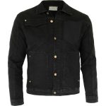 Arbeitsjeansjacke JEANS STRETCH BLACK