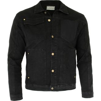 Arbeitsjeansjacke JEANS STRETCH BLACK